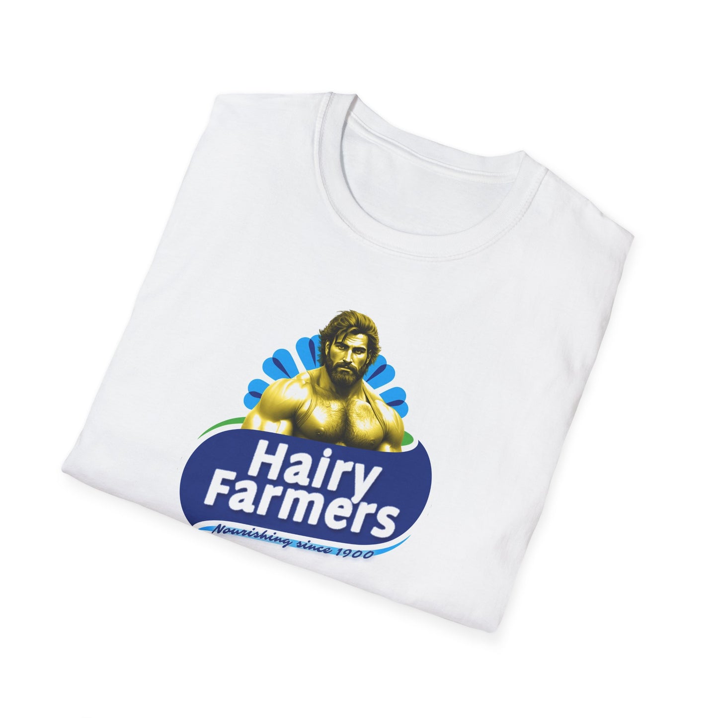 Soft 100% Cotton T-Shirt - Mixed Colours - HAIRY FARMERS PARODY