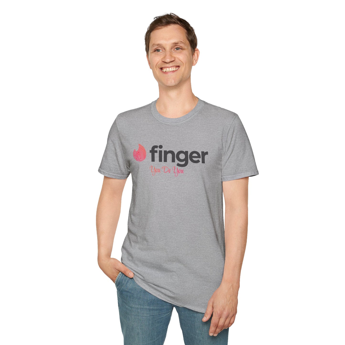 2.2 Cotton T-Shirt - Bright Colours - TINDER PARODY