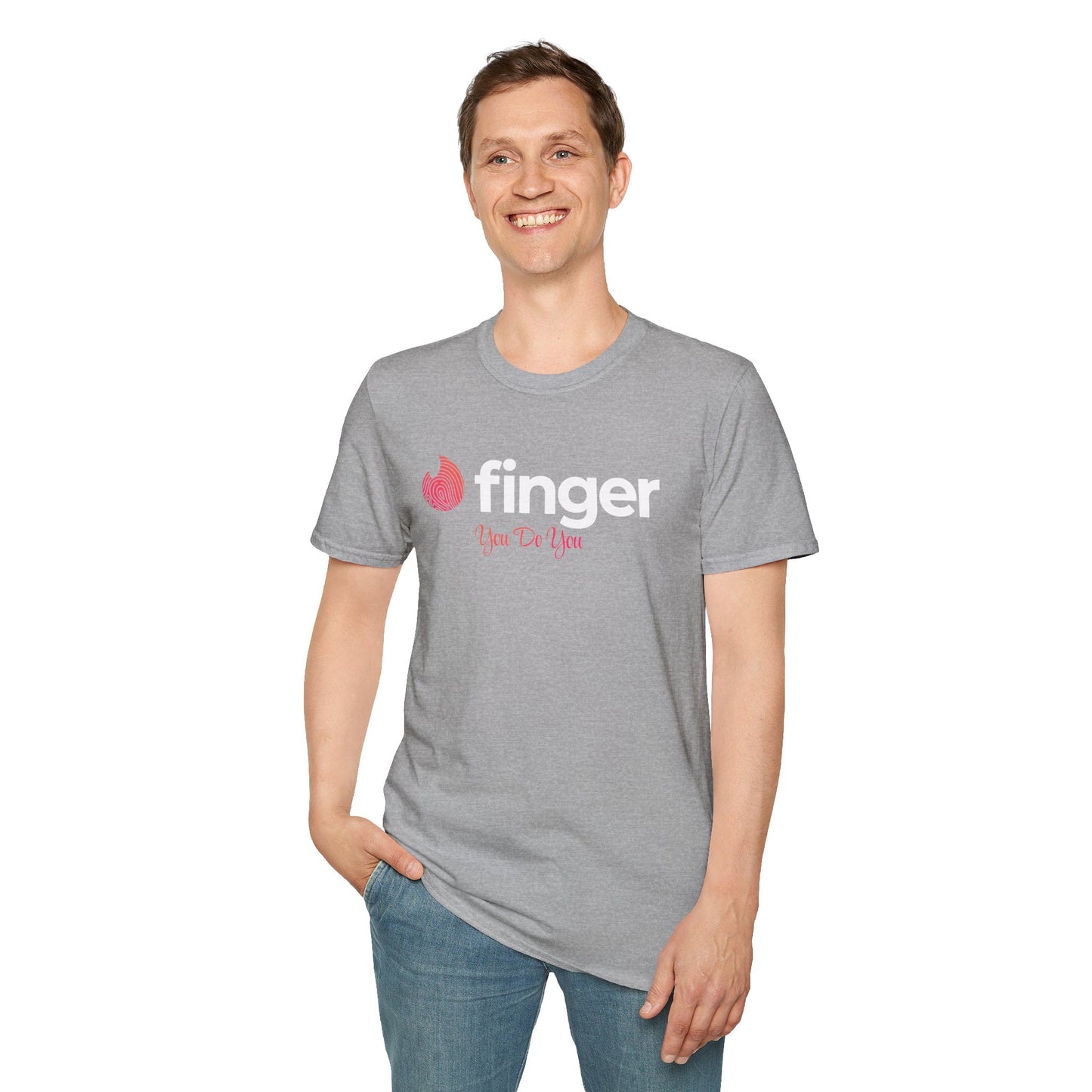 2.3 Soft Cotton T-Shirt - Dark Colours - TINDER PARODY