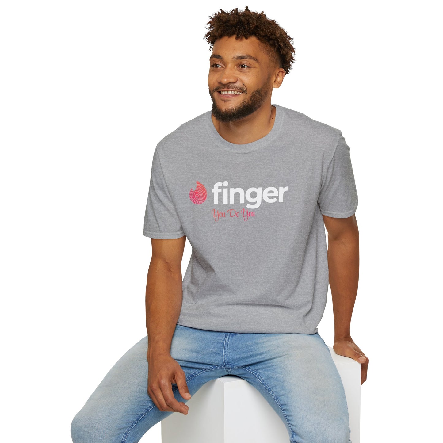 2.3 Soft Cotton T-Shirt - Dark Colours - TINDER PARODY