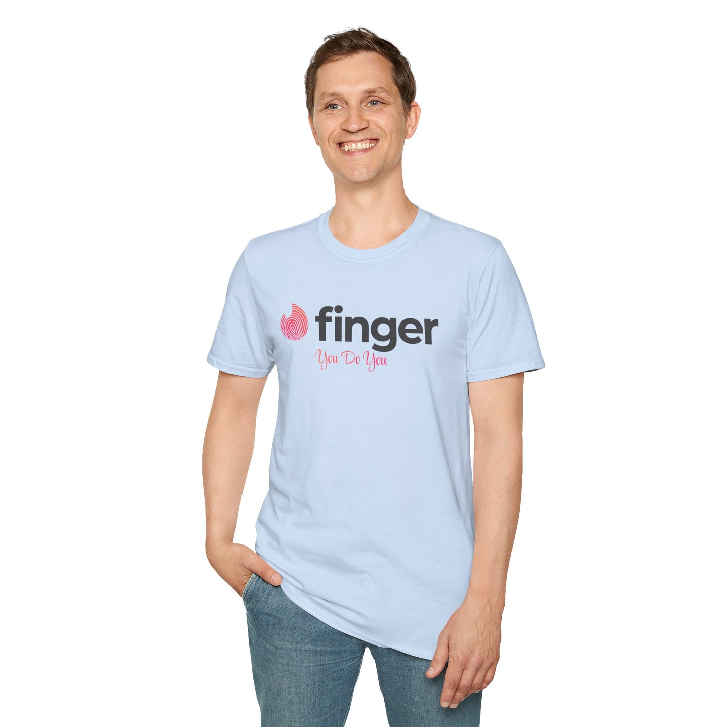 2.2 Cotton T-Shirt - Bright Colours - TINDER PARODY