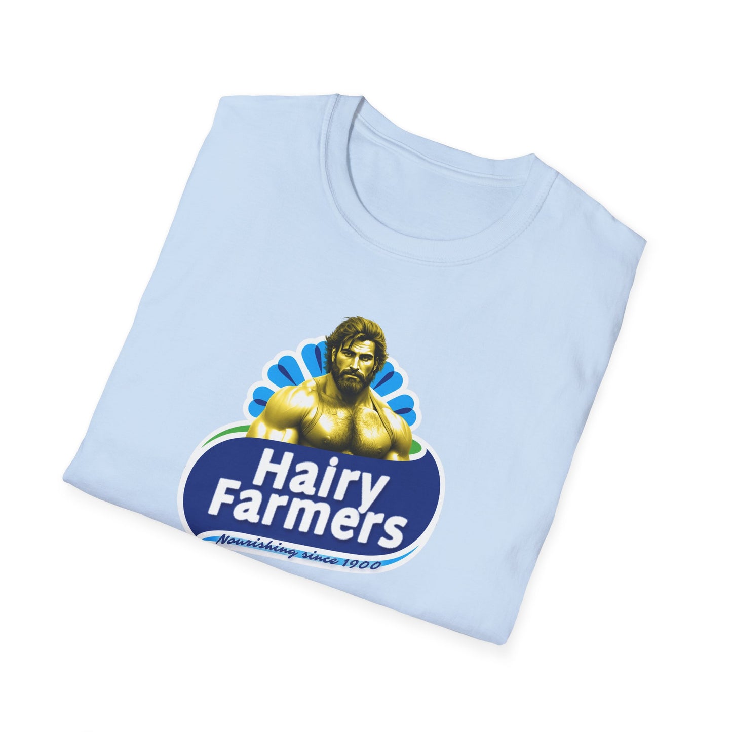 Soft 100% Cotton T-Shirt - Mixed Colours - HAIRY FARMERS PARODY