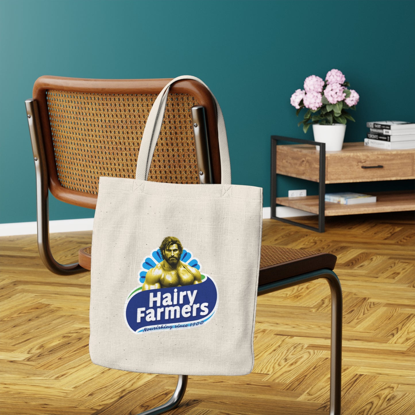 Poly Tote Bag - HAIRY FARMERS PARODY