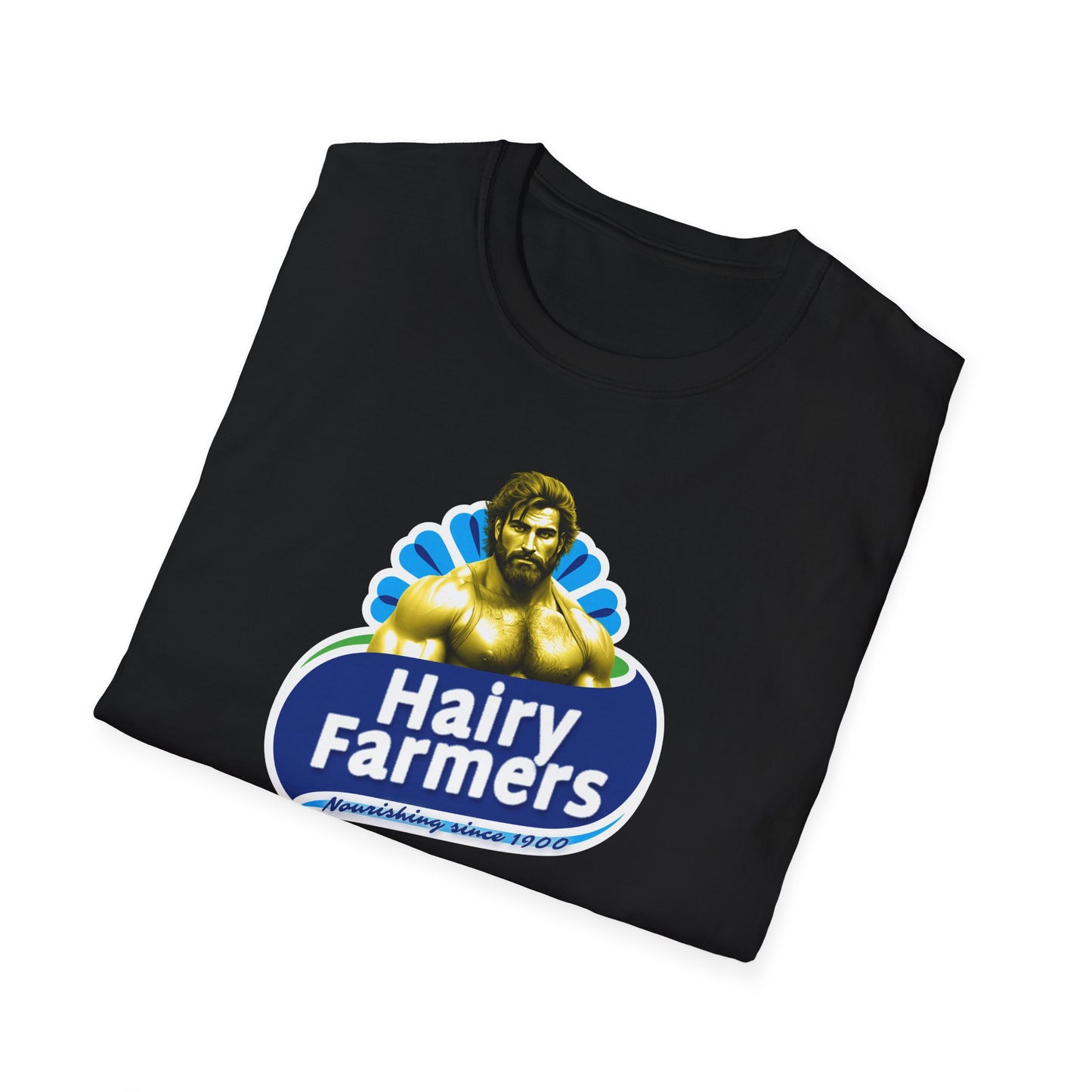 Soft 100% Cotton T-Shirt - Mixed Colours - HAIRY FARMERS PARODY