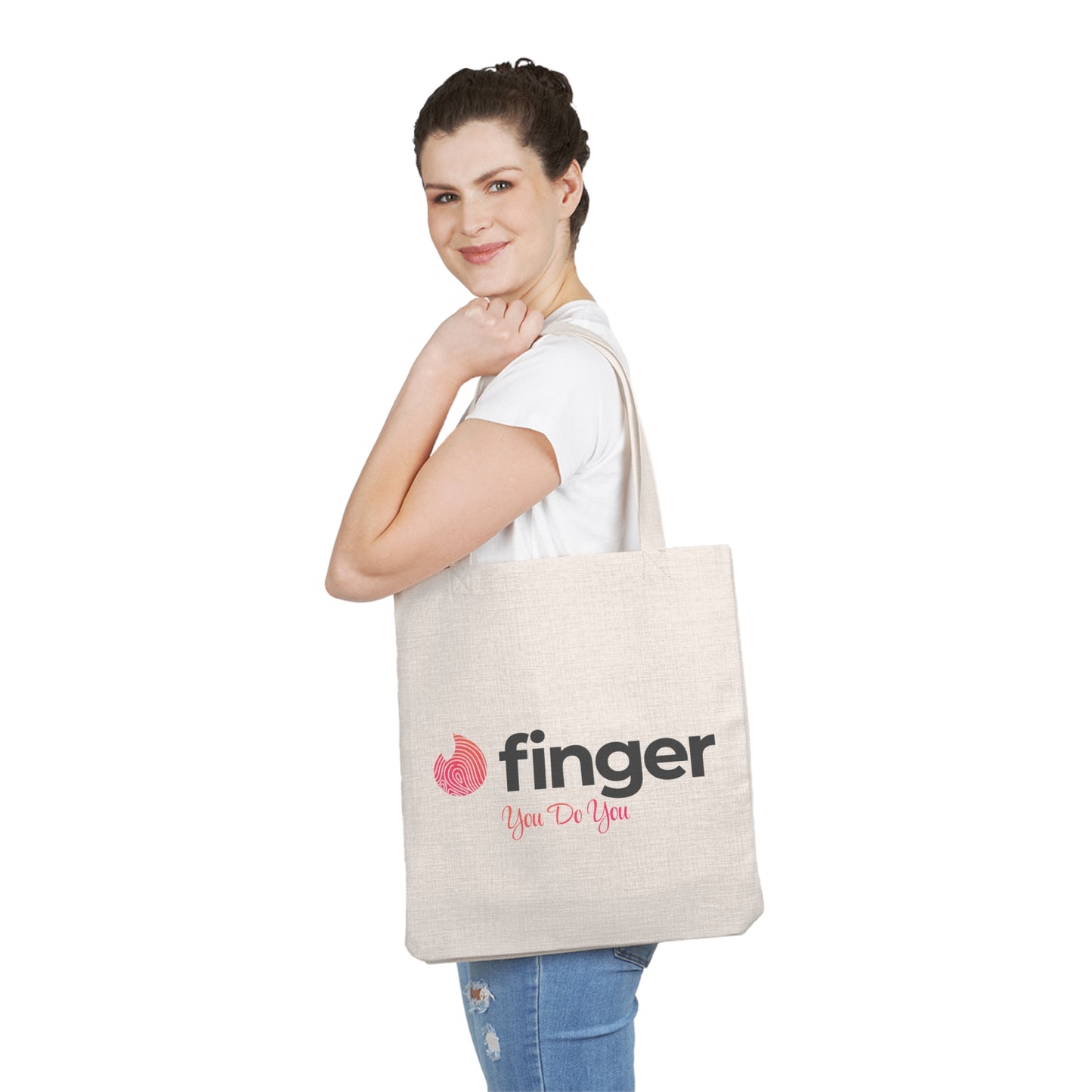 2.4 Poly Tote Bag - TINDER PARODY