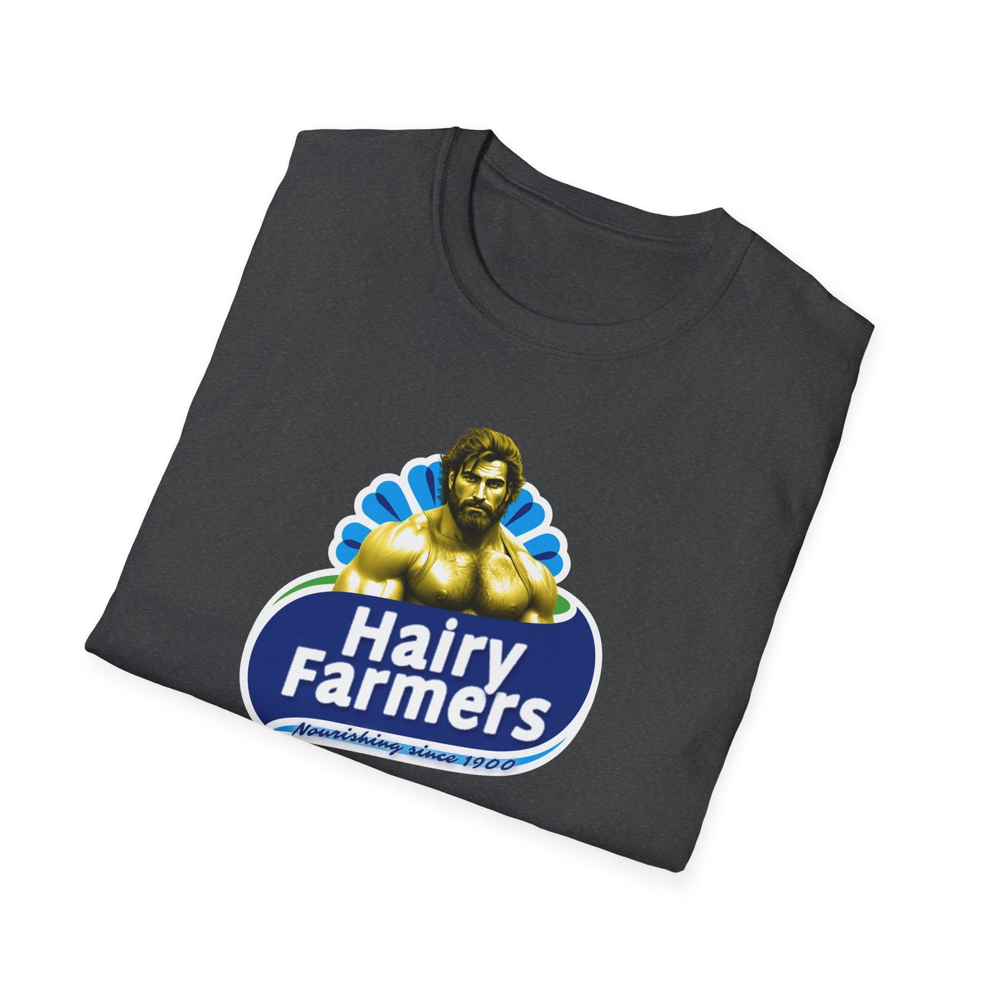 Soft 100% Cotton T-Shirt - Mixed Colours - HAIRY FARMERS PARODY