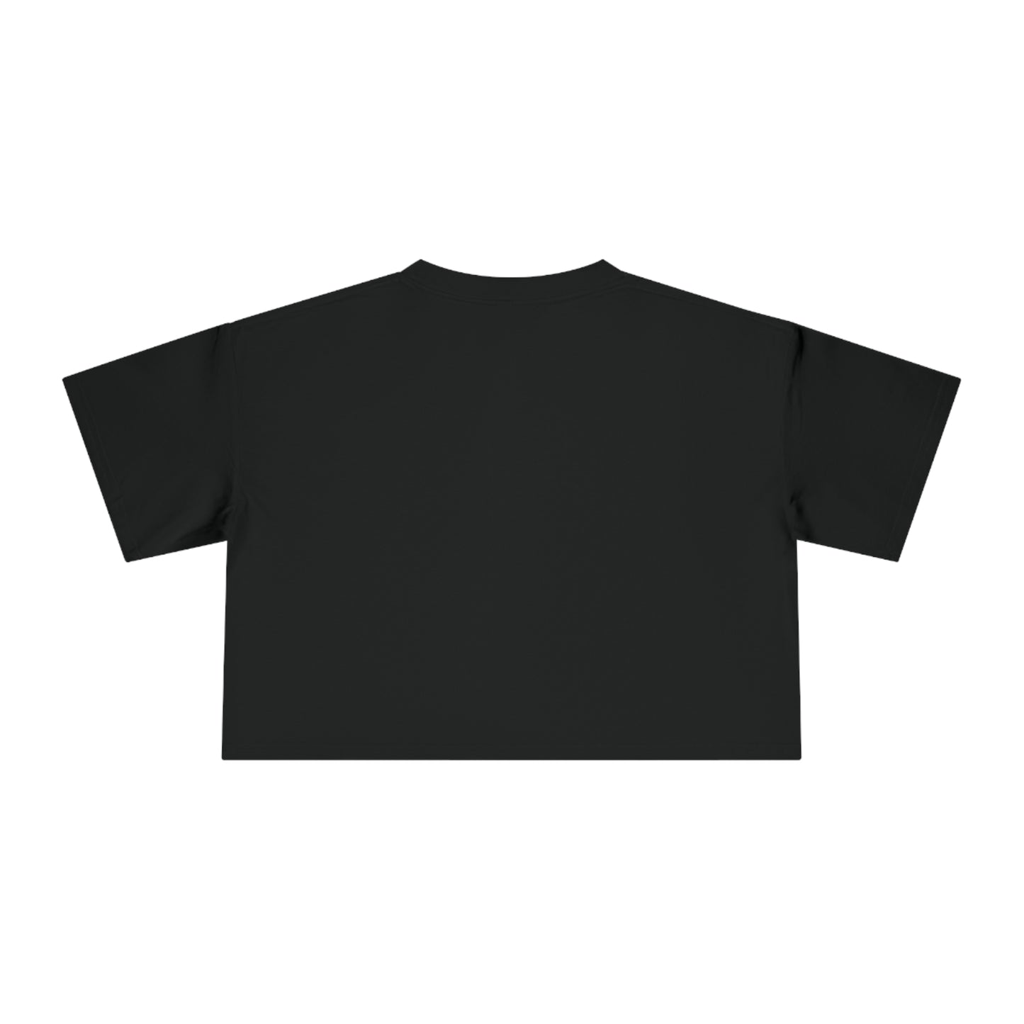 2.6 Cotton Crop Tee - Black -  TINDER PARODY