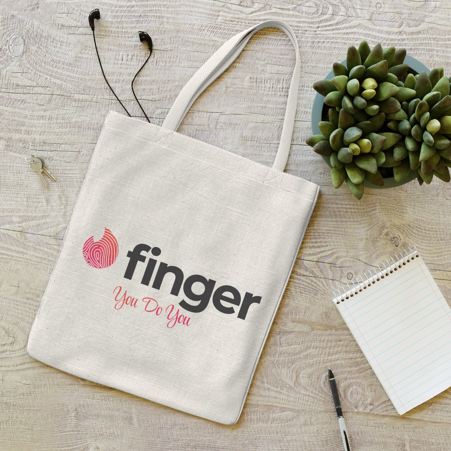 2.4 Poly Tote Bag - TINDER PARODY