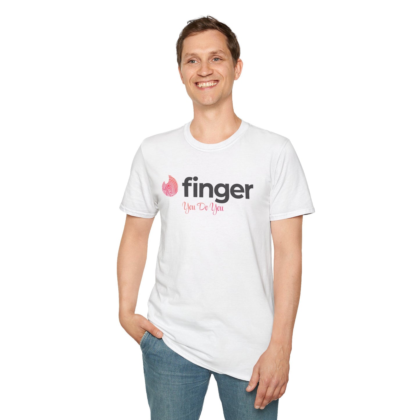 2.2 Cotton T-Shirt - Bright Colours - TINDER PARODY